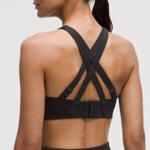 Lululemon Energy High Support Sports Bra, Black, 36DD